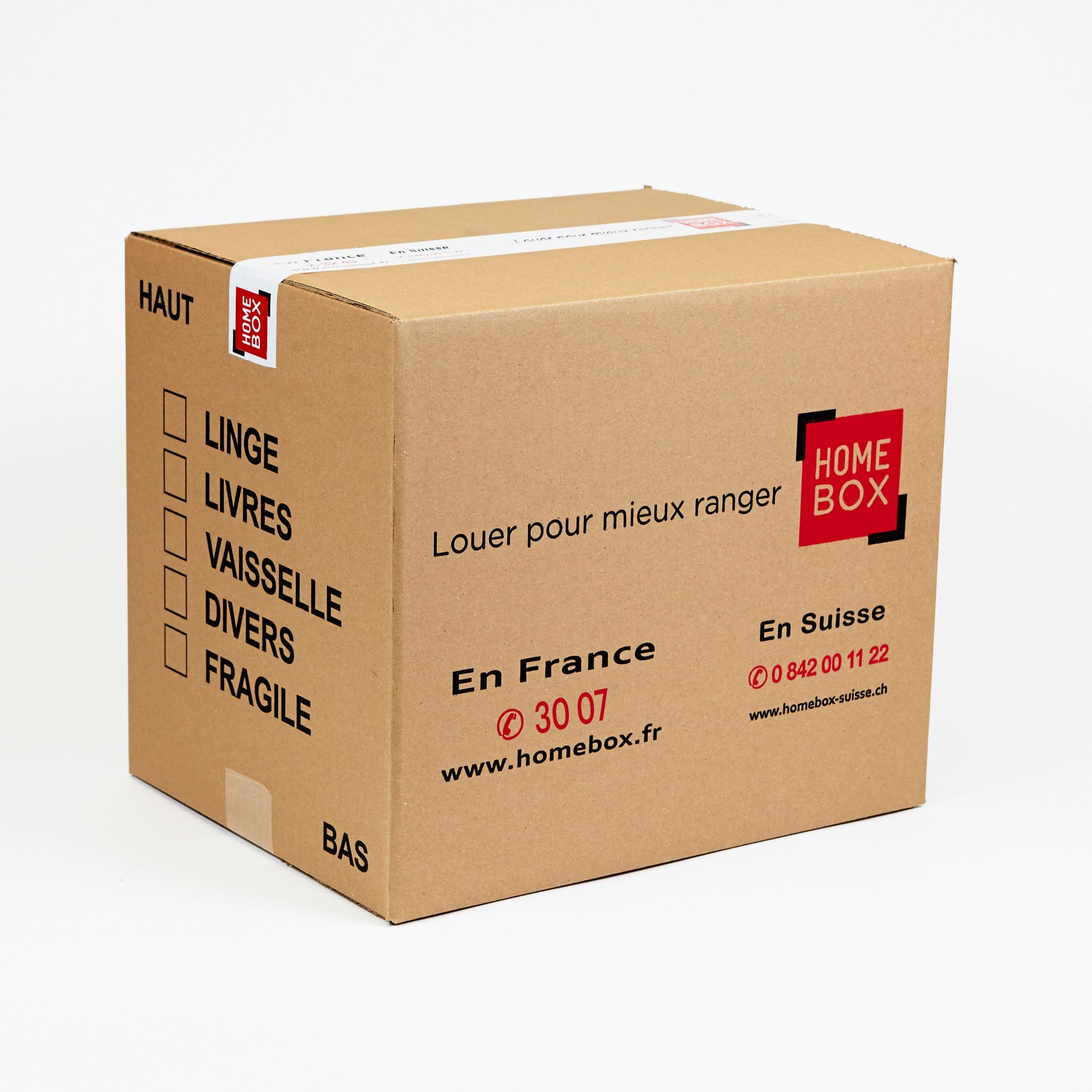 Carton déménagement - 550 x 350 x 330 standard